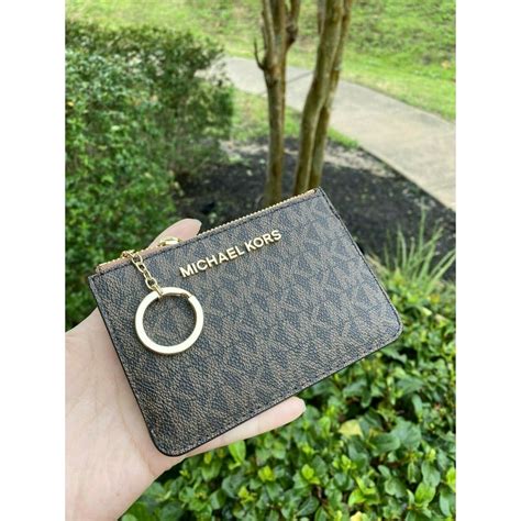 michael kors card holder wristlet|michael kors keychain card holder.